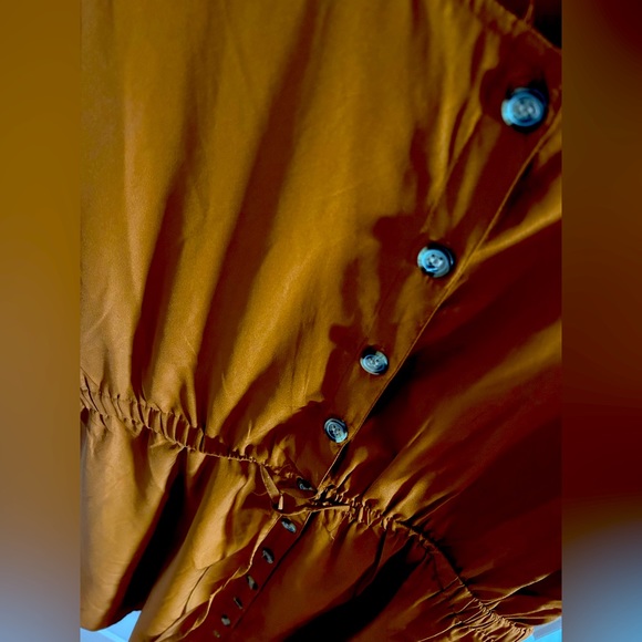 Orange summer dress - Picture 3 of 3